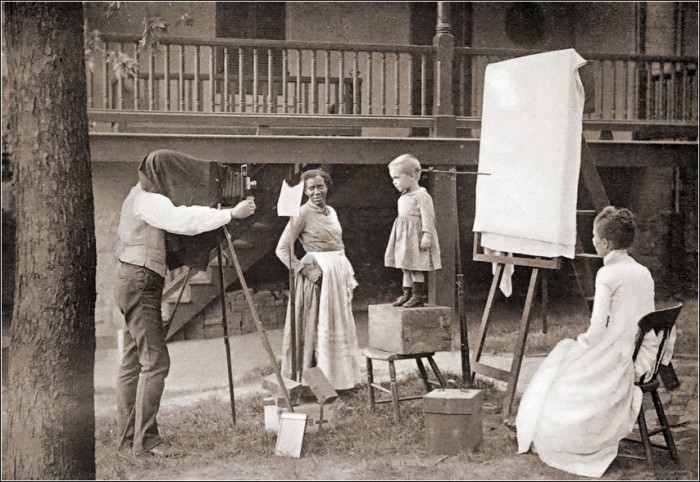 Роберт Бейн. Фотосессия. 1890 год.