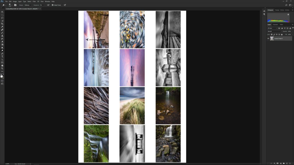 contact list photoshop