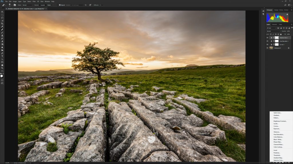 обработка фотографий в Photoshop
